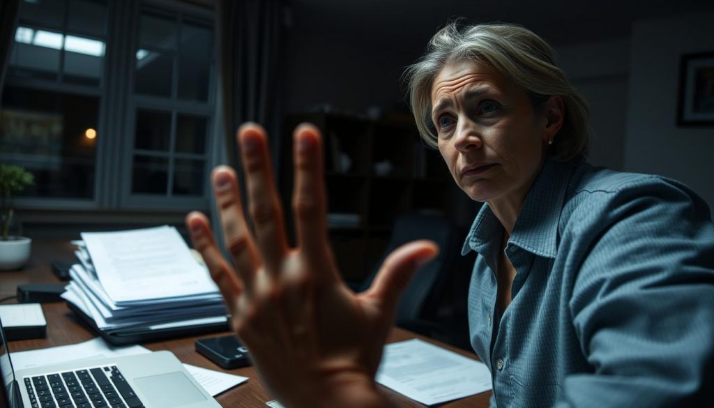 A dimly lit office, a desk scattered with legal documents, and a troubled expression on the face of the person reporting power of attorney abuse. In the foreground, a concerned individual gestures emphatically, highlighting the gravity of the situation. The middle ground features a stack of forms and a laptop, conveying the bureaucratic nature of the process. In the background, a window casts a somber glow, setting the mood of seriousness and concern. The lighting is low-key, creating a sense of unease and the need for action. The camera angle is slightly elevated, suggesting the importance of the report and the need for intervention. A dimly lit office, a desk scattered with legal documents, and a troubled expression on the face of the person reporting power of attorney abuse. In the foreground, a concerned individual gestures emphatically, highlighting the gravity of the situation. The middle ground features a stack of forms and a laptop, conveying the bureaucratic nature of the process. In the background, a window casts a somber glow, setting the mood of seriousness and concern. The lighting is low-key, creating a sense of unease and the need for action. The camera angle is slightly elevated, suggesting the importance of the report and the need for intervention.