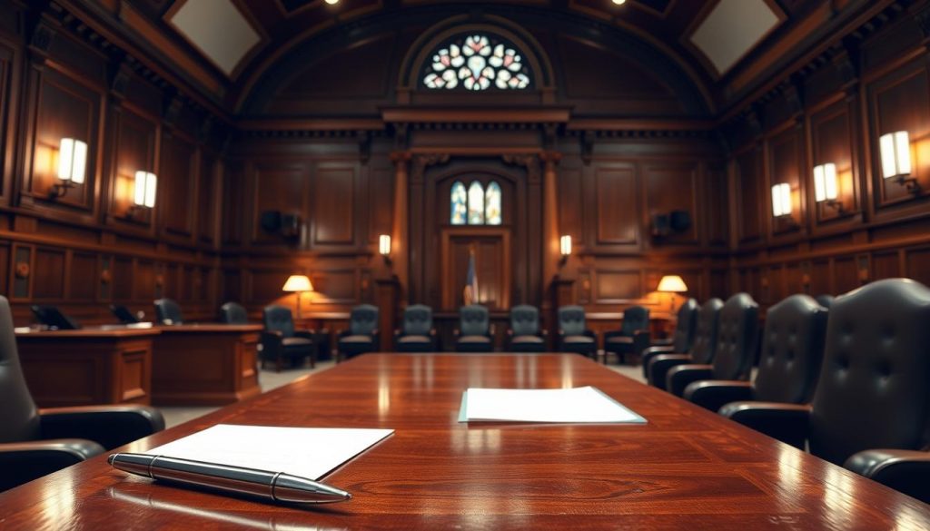 A modern legislative chamber, illuminated by soft, warm lighting, with an ornate, oak-paneled backdrop. In the foreground, a polished mahogany desk stands prominent, adorned with official documents and a sleek, silver pen. The middle ground features elegant, high-backed chairs arranged in a semicircle, suggesting a constructive discussion. In the background, a large, stained-glass window filters in natural light, casting a subtle, ethereal glow throughout the space. The atmosphere is one of thoughtful deliberation, as the scene conveys the gravity and significance of the inheritance tax legislation updates being considered. A modern legislative chamber, illuminated by soft, warm lighting, with an ornate, oak-paneled backdrop. In the foreground, a polished mahogany desk stands prominent, adorned with official documents and a sleek, silver pen. The middle ground features elegant, high-backed chairs arranged in a semicircle, suggesting a constructive discussion. In the background, a large, stained-glass window filters in natural light, casting a subtle, ethereal glow throughout the space. The atmosphere is one of thoughtful deliberation, as the scene conveys the gravity and significance of the inheritance tax legislation updates being considered.