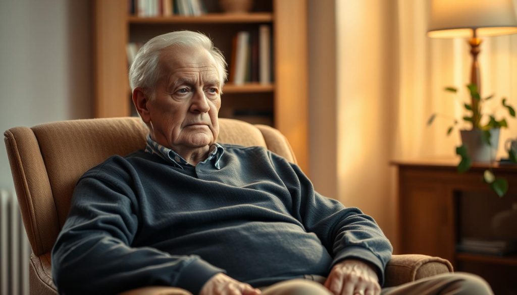 A pensioner sitting in a cozy armchair, contemplating their financial future. The room is bathed in warm, golden light, with a bookshelf and a potted plant in the background, conveying a sense of comfort and wisdom. The pensioner's expression is pensive, as they ponder the complex considerations of inheritance tax and how it may impact their pension. The scene evokes a mood of quiet reflection and the need for careful financial planning in the twilight years. A pensioner sitting in a cozy armchair, contemplating their financial future. The room is bathed in warm, golden light, with a bookshelf and a potted plant in the background, conveying a sense of comfort and wisdom. The pensioner's expression is pensive, as they ponder the complex considerations of inheritance tax and how it may impact their pension. The scene evokes a mood of quiet reflection and the need for careful financial planning in the twilight years.