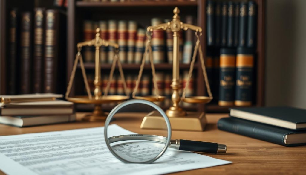 A tastefully arranged still life capturing the essence of inheritance tax planning strategies. In the foreground, a magnifying glass hovers over legal documents, symbolizing the careful examination required. Midground, a brass scale balances assets and liabilities, representing the delicate equilibrium of wealth distribution. In the background, a dimly lit bookshelf filled with tomes on taxation and estate planning, casting a contemplative ambiance. Muted earth tones and soft lighting evoke a sense of gravitas and prudence, inviting the viewer to consider the complexities of preserving one's legacy.