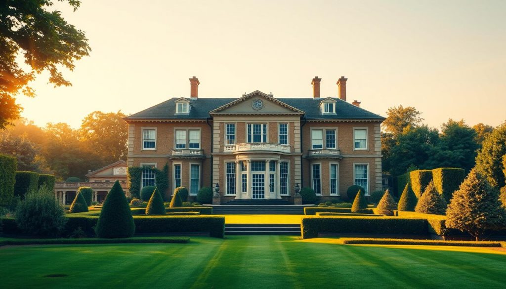 Detailed architectural blueprint of a grand, stately home set against a backdrop of lush, manicured gardens. The residence stands tall and proud, its elegant facade and symmetrical design exuding an air of timeless sophistication. Warm, golden light filters through tall windows, casting a soft glow over the scene. The grounds are meticulously maintained, with neatly trimmed hedges, manicured lawns, and meticulously pruned trees. A sense of wealth, prestige, and inheritance permeates the setting, hinting at the eligibility criteria for the Residence Nil Rate Band. Detailed architectural blueprint of a grand, stately home set against a backdrop of lush, manicured gardens. The residence stands tall and proud, its elegant facade and symmetrical design exuding an air of timeless sophistication. Warm, golden light filters through tall windows, casting a soft glow over the scene. The grounds are meticulously maintained, with neatly trimmed hedges, manicured lawns, and meticulously pruned trees. A sense of wealth, prestige, and inheritance permeates the setting, hinting at the eligibility criteria for the Residence Nil Rate Band.