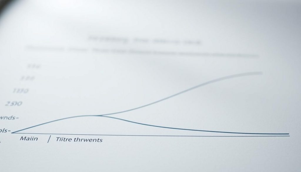 Detailed financial diagram depicting UK inheritance tax thresholds and allowances. Elegant, minimalist style with clean lines and subtle colors. Foreground shows main threshold levels, middle ground has allowance details, background has faint grid pattern. Soft lighting from top left casts gentle shadows. Camera positioned at slight angle to provide depth and perspective. Conveys authoritative yet accessible information about this important financial planning topic.