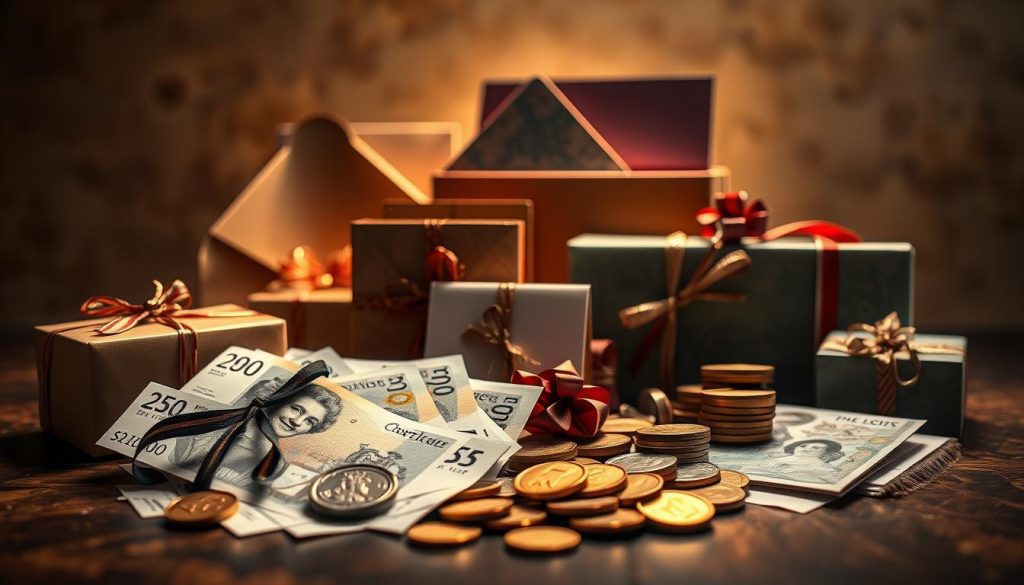monetary gifts types monetary gifts types