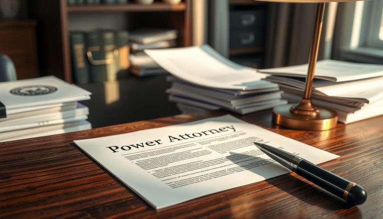 power of attorney or guardianship