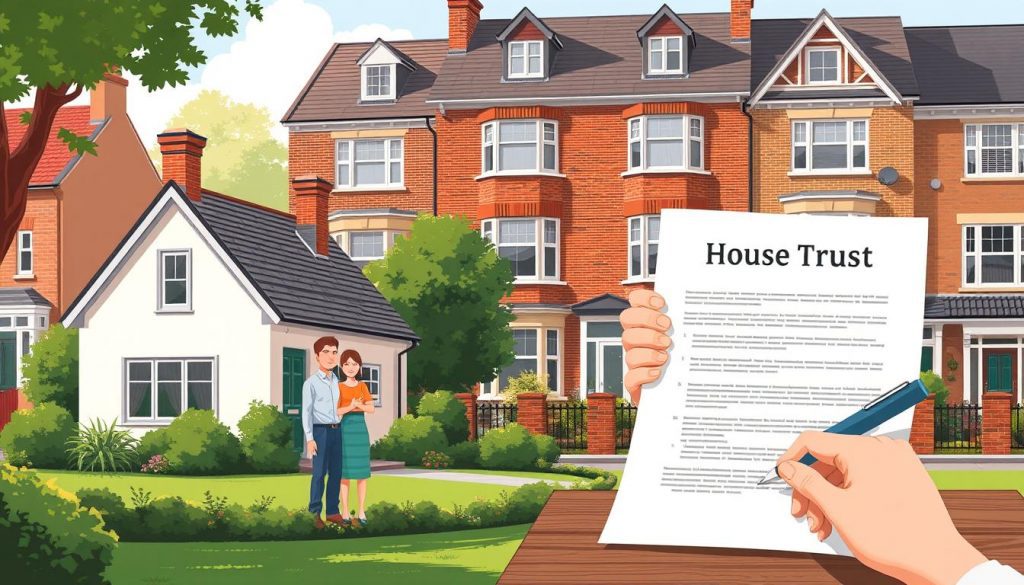 putting a house in a trust UK