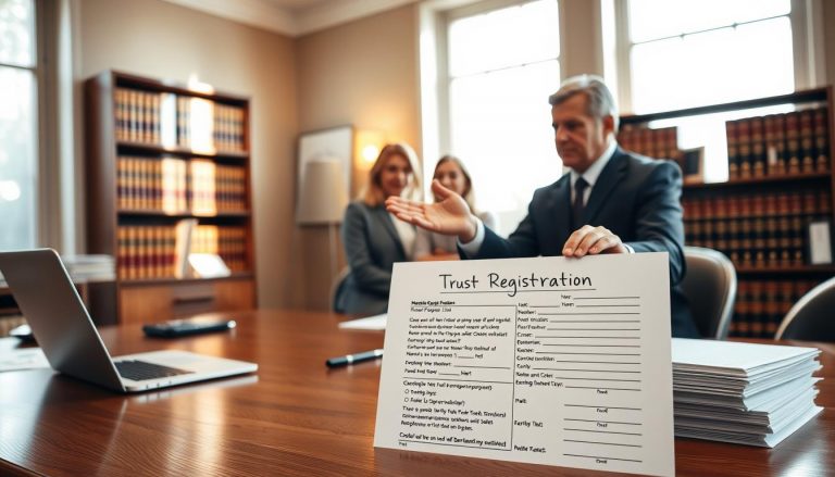 register a trust as an agent