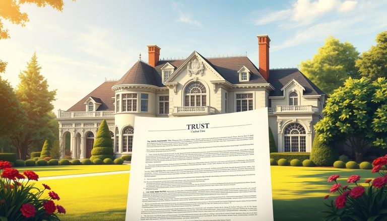 what does putting a house in trust mean