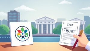 what is the difference between a charity and a trust