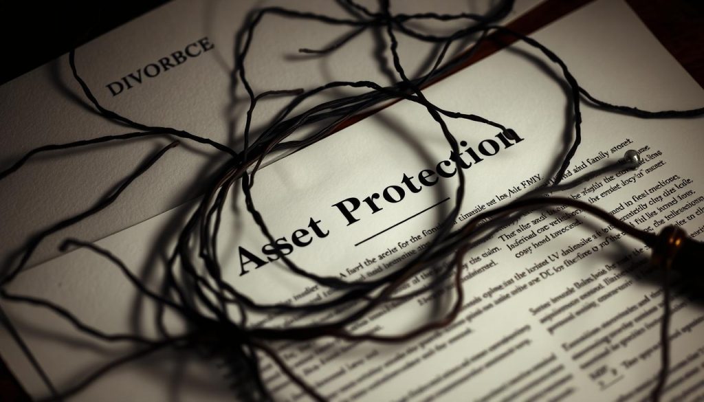 asset protection trust divorce