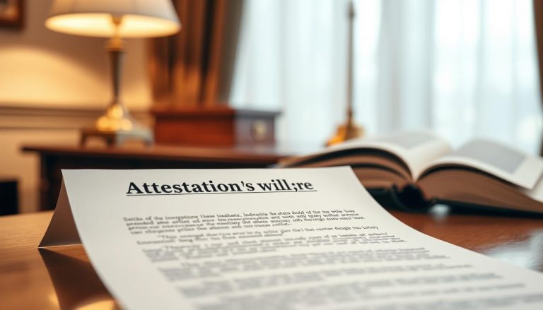 attestation clause in a will