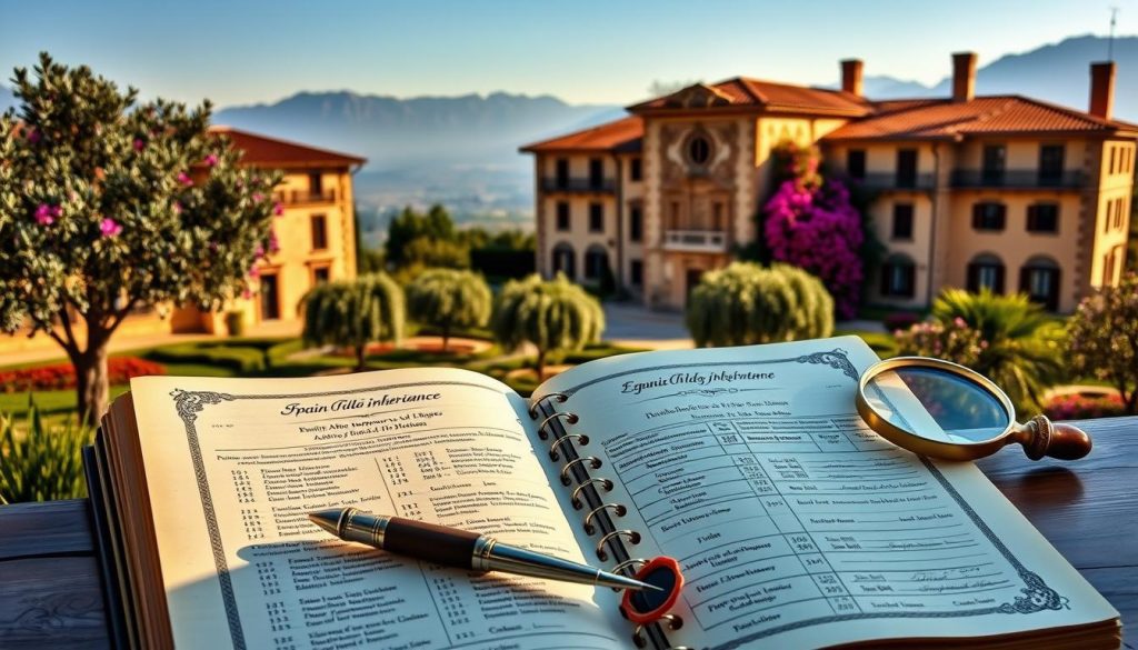 Spanish inheritance tax rates