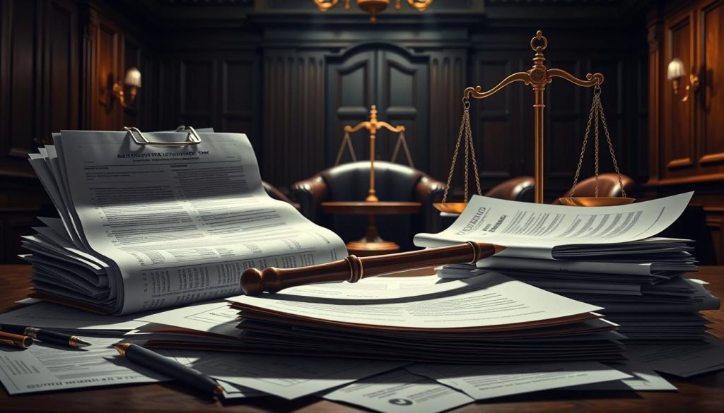 A meticulously detailed illustration of Inheritance Tax planning, captured in a cinematic, high-contrast style. The foreground features a neatly organized collection of financial documents, including tax forms, investment portfolios, and life insurance policies. In the middle ground, a gavel and scales of justice symbolize the legal and judicial aspects of estate planning. The background is a dimly lit, oak-paneled office, evoking a sense of tradition and authority. Dramatic lighting casts dramatic shadows, creating a somber, contemplative mood. The overall composition conveys the complexity and gravity of navigating the Inheritance Tax landscape in the UK. A meticulously detailed illustration of Inheritance Tax planning, captured in a cinematic, high-contrast style. The foreground features a neatly organized collection of financial documents, including tax forms, investment portfolios, and life insurance policies. In the middle ground, a gavel and scales of justice symbolize the legal and judicial aspects of estate planning. The background is a dimly lit, oak-paneled office, evoking a sense of tradition and authority. Dramatic lighting casts dramatic shadows, creating a somber, contemplative mood. The overall composition conveys the complexity and gravity of navigating the Inheritance Tax landscape in the UK.