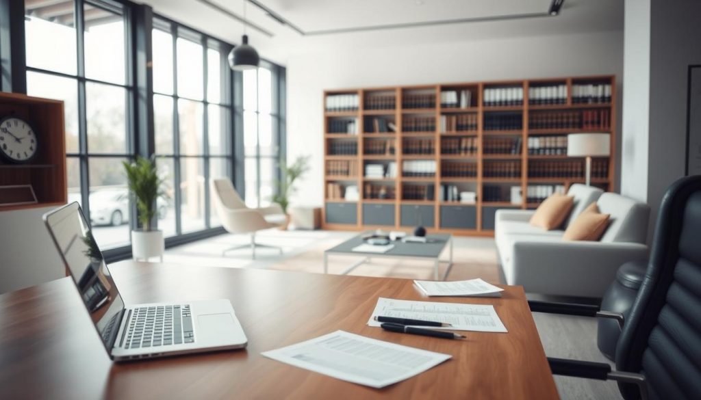 A modern office interior with sleek furniture and minimalist decor. In the foreground, a wooden desk with a laptop and paperwork, hinting at the complexities of inheritance tax. In the middle ground, a bookshelf filled with legal tomes and financial documents, suggesting the need for expert guidance. The background features large windows, allowing natural light to stream in, creating a sense of transparency and clarity. The overall atmosphere is one of professionalism and attention to detail, reflecting the importance of understanding the UK's inheritance tax system. A modern office interior with sleek furniture and minimalist decor. In the foreground, a wooden desk with a laptop and paperwork, hinting at the complexities of inheritance tax. In the middle ground, a bookshelf filled with legal tomes and financial documents, suggesting the need for expert guidance. The background features large windows, allowing natural light to stream in, creating a sense of transparency and clarity. The overall atmosphere is one of professionalism and attention to detail, reflecting the importance of understanding the UK's inheritance tax system.