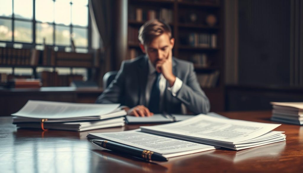 An elegant study of inheritance tax laws revision, illuminated by soft, directional lighting. In the foreground, a stack of legal documents and a pen rest upon a polished wooden desk, hinting at the gravity of the subject matter. The middle ground features a contemplative figure, deep in thought, considering the implications for executors and beneficiaries. The background is a refined, subdued office setting, with bookshelves and a large window providing a sense of refinement and professionalism. The overall mood is one of thoughtful contemplation, underscoring the importance of this complex legal landscape. An elegant study of inheritance tax laws revision, illuminated by soft, directional lighting. In the foreground, a stack of legal documents and a pen rest upon a polished wooden desk, hinting at the gravity of the subject matter. The middle ground features a contemplative figure, deep in thought, considering the implications for executors and beneficiaries. The background is a refined, subdued office setting, with bookshelves and a large window providing a sense of refinement and professionalism. The overall mood is one of thoughtful contemplation, underscoring the importance of this complex legal landscape.