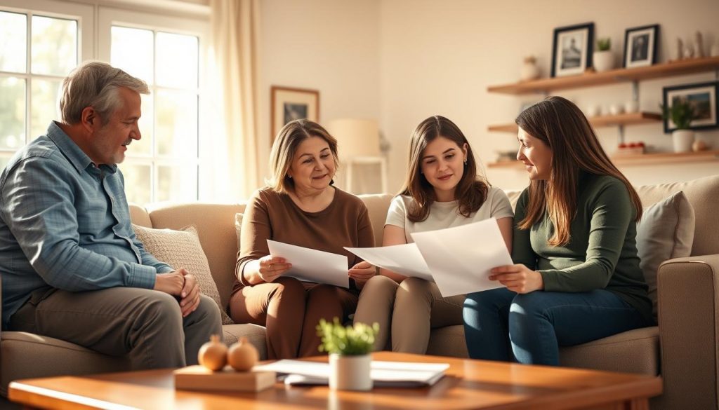 discussing will with children UK