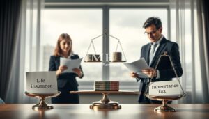 inheritance tax on life insurance not in trust UK