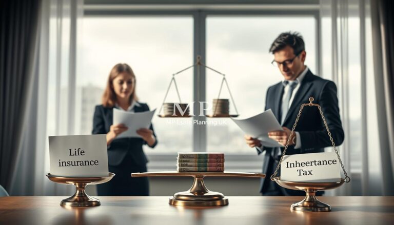 inheritance tax on life insurance not in trust UK