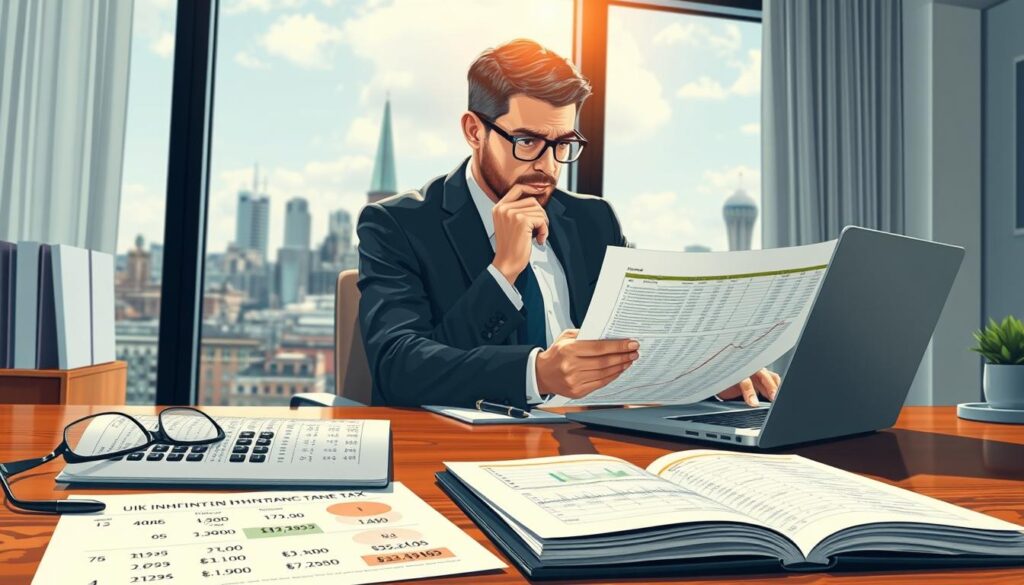 UK inheritance tax calculation example