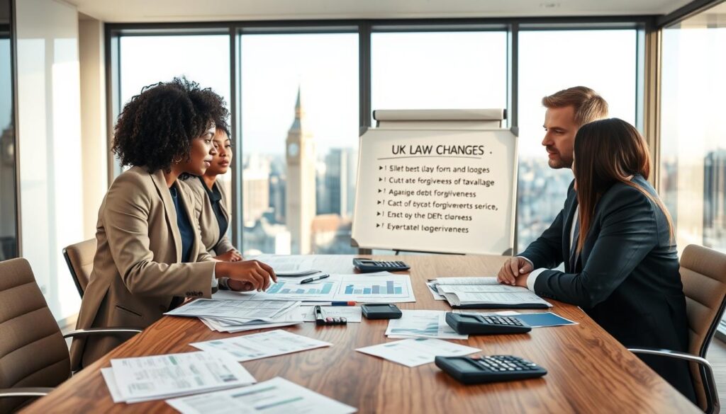 UK tax law changes on debt forgiveness