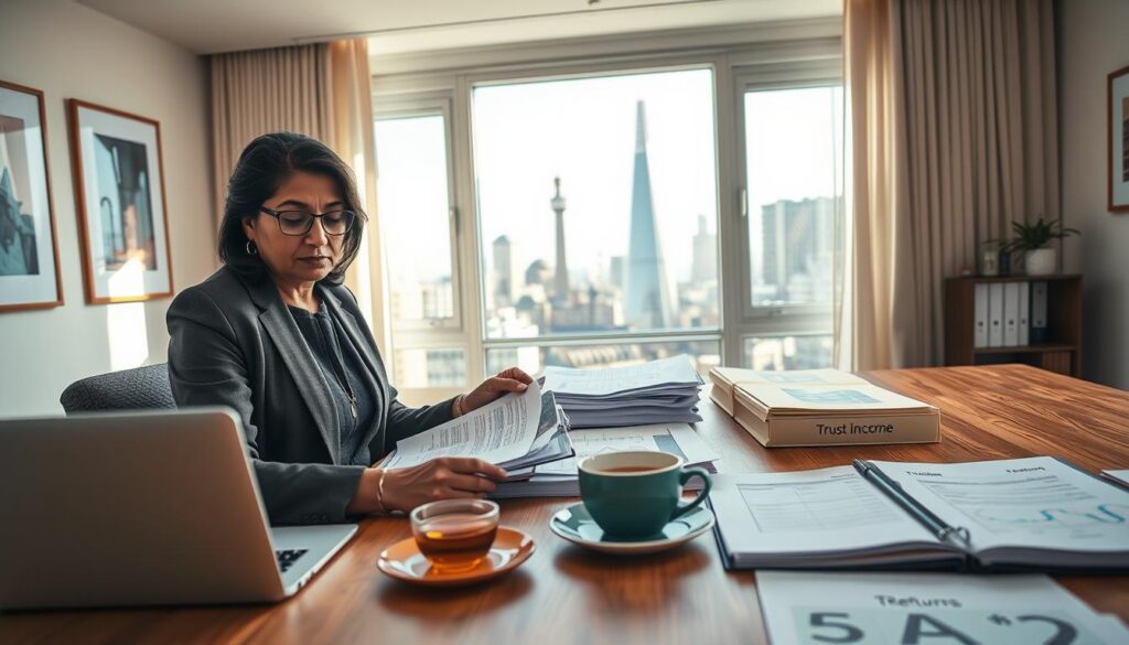 UK trust income reporting UK trust income reporting