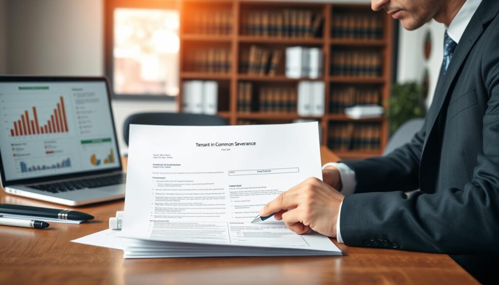 completing severance form