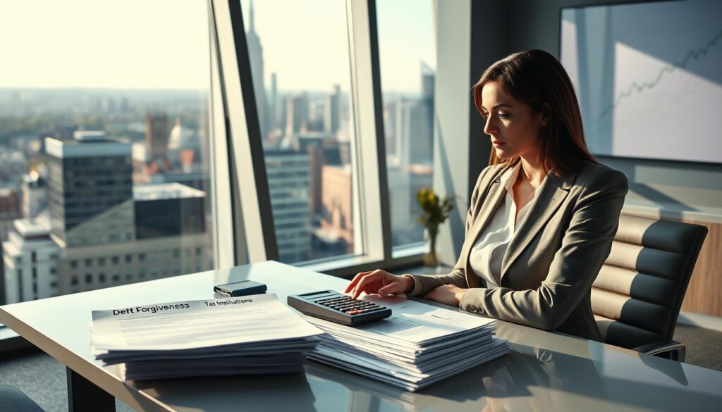 debt forgiveness tax implications UK