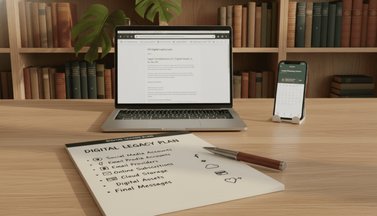 digital legacy planning checklist uk