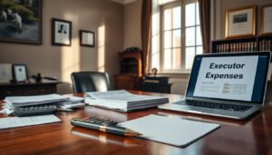 executor expenses rules UK