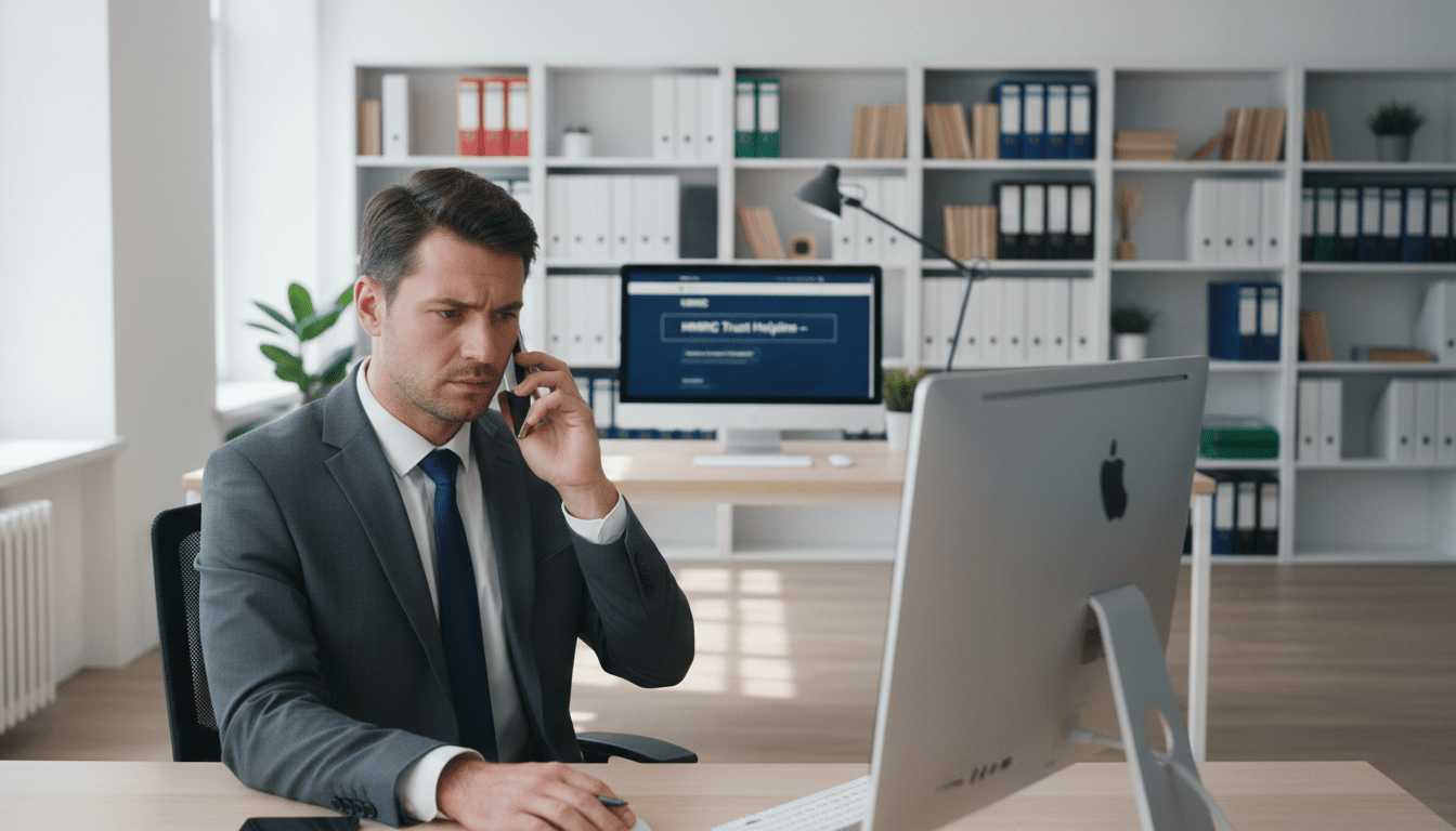 HMRC Trust Helpline: When to Call and What You’ll Need