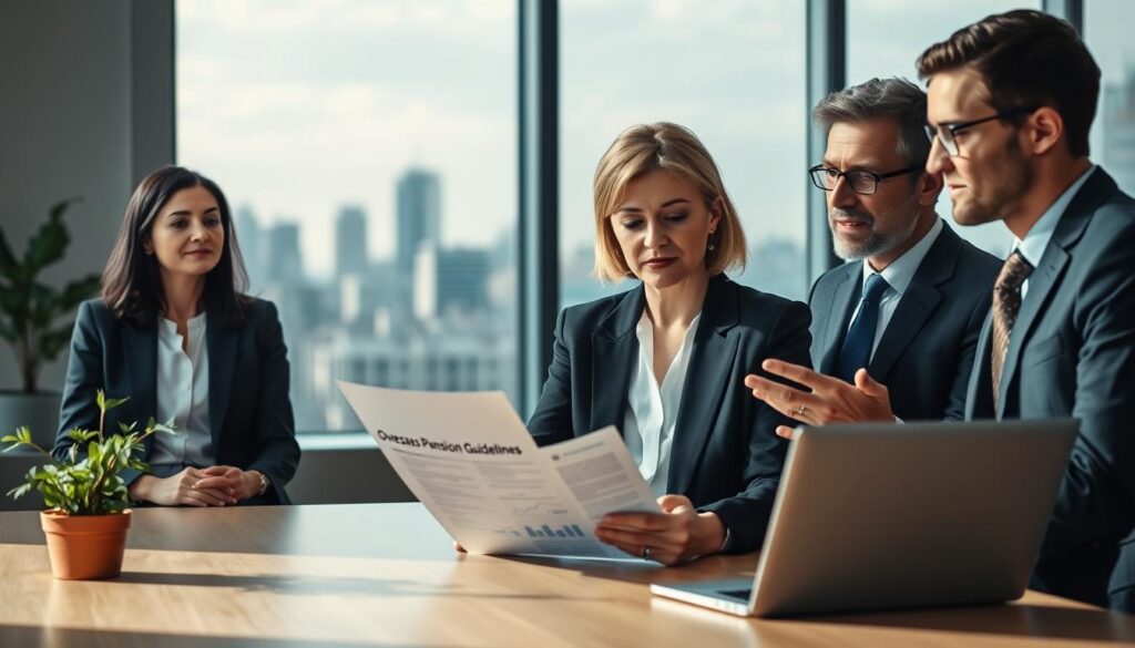 inherited pensions from abroad