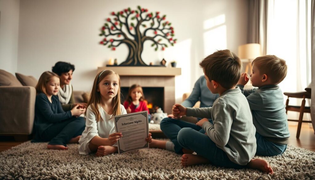 intestate grandchildren inheritance UK