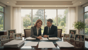 leaving part of estate to charity and part to family uk