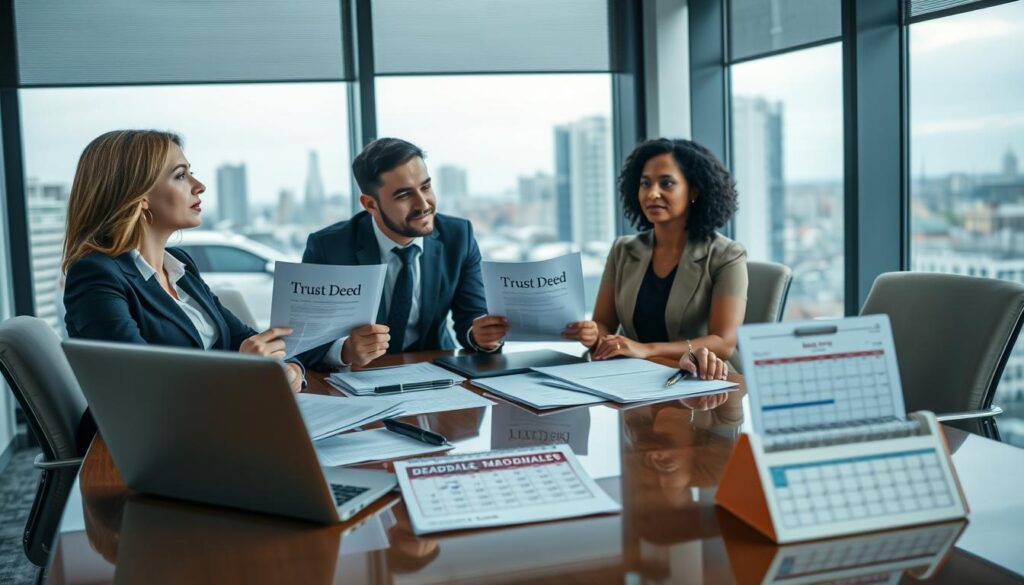 lost trust deed replacement UK process