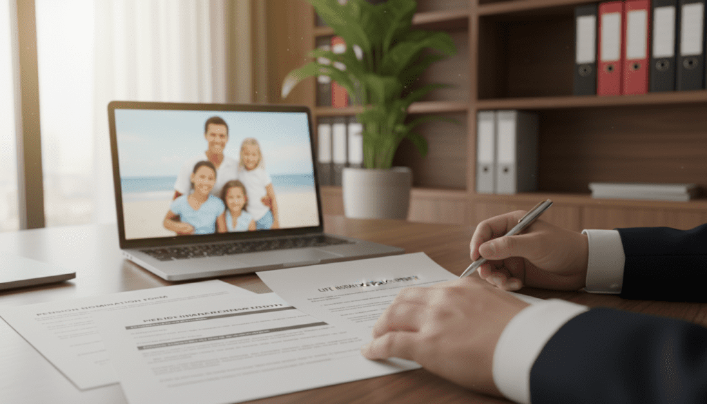 pensions life insurance nominations