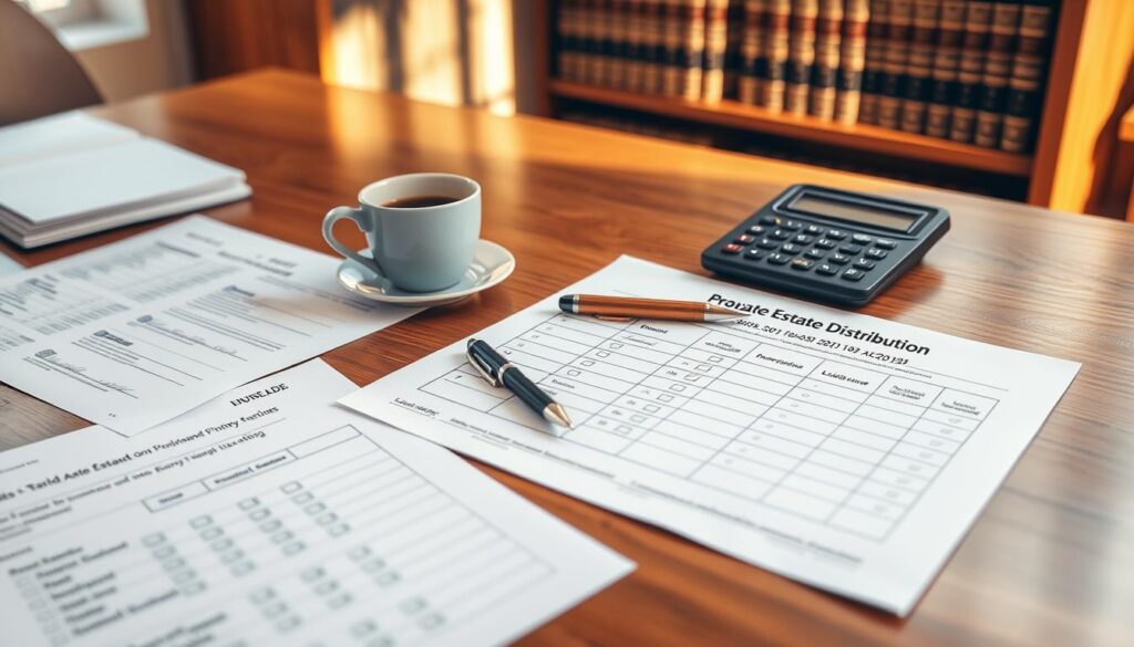 probate estate distribution template probate estate distribution template