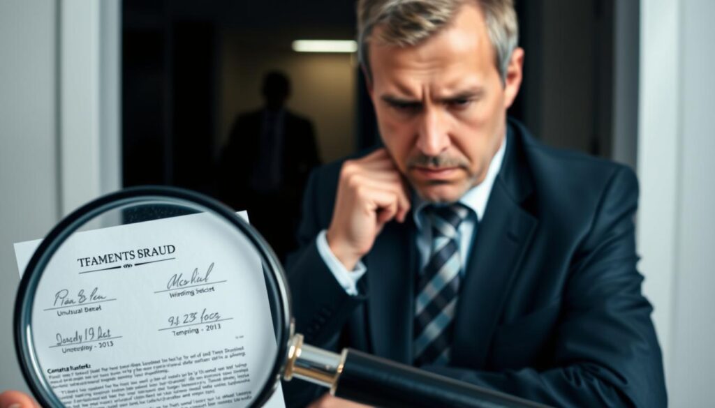 probate fraud warning signs