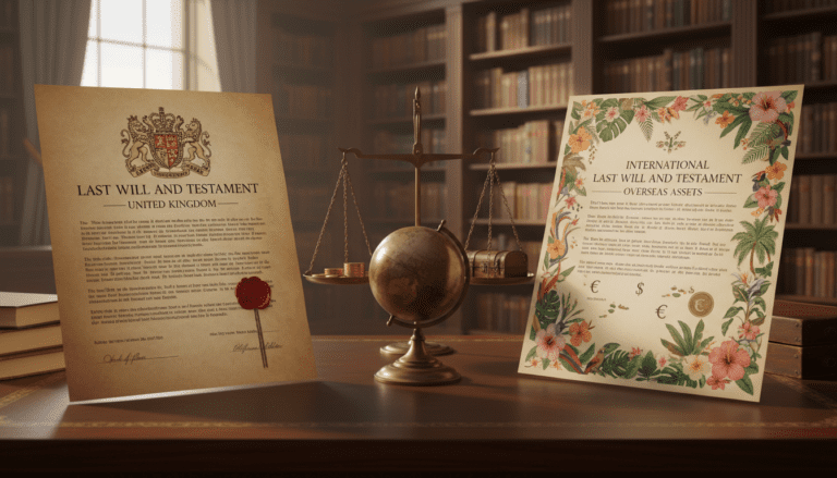 separate wills for uk and overseas assets uk