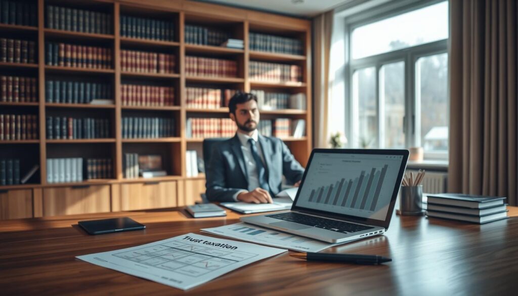 serial trust taxation UK