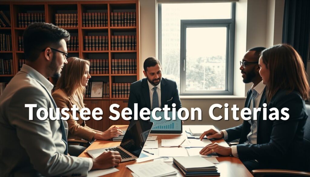 trustee selection criteria trustee selection criteria