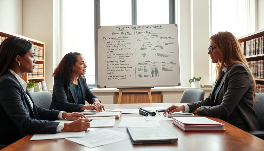 trustee substitution process UK