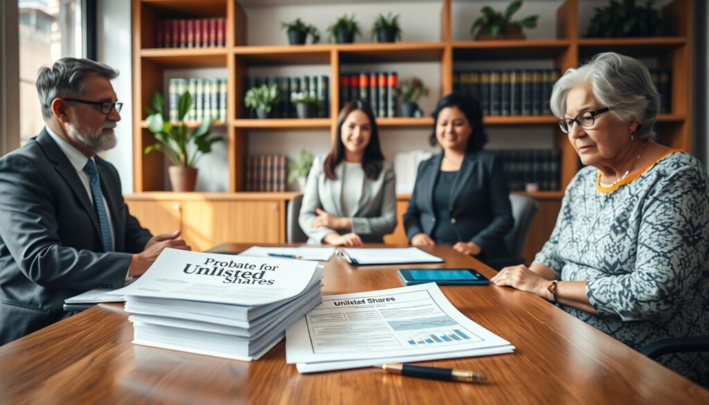 unlisted shares probate process unlisted shares probate process