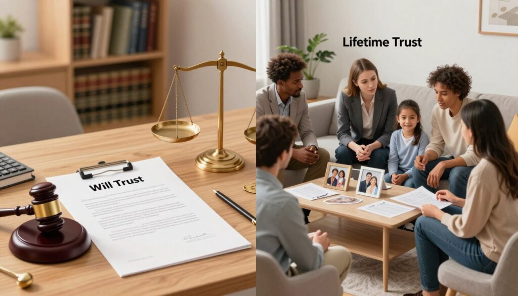 Will Trust vs Lifetime Trust