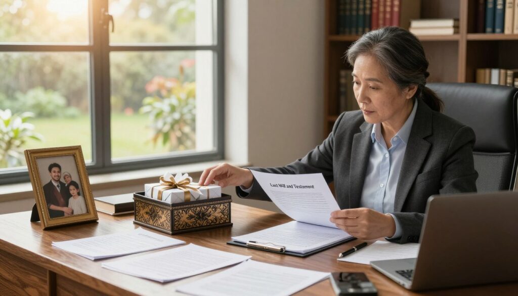 gifting from your will