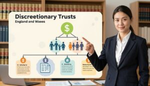 how does a discretionary trust work in England and Wales