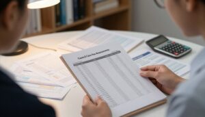 how far back can the council look at financial transactions for care fees