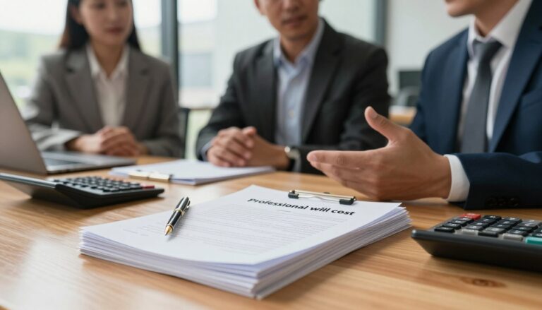 how much does it cost to get a will written professionally UK 2026