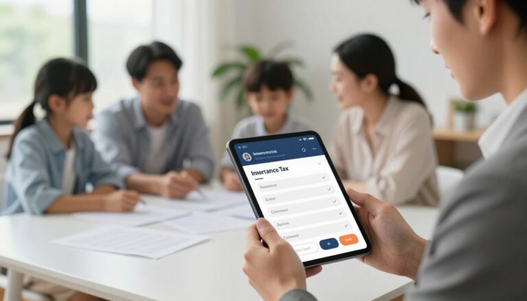 how much inheritance tax will my family pay calculator UK