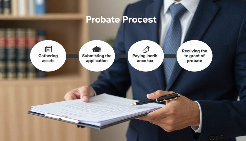 probate application steps