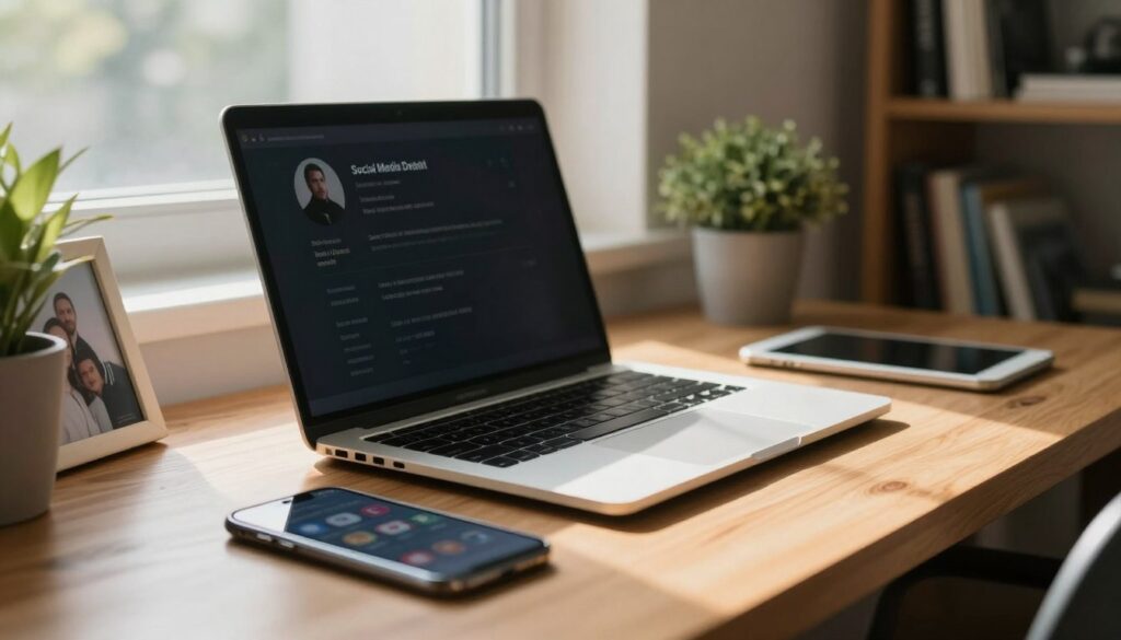 social media accounts after death UK