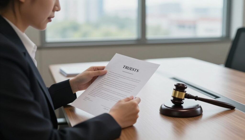 trust asset protection during divorce